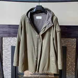 Saint Laurent FW16 Green Military Parka